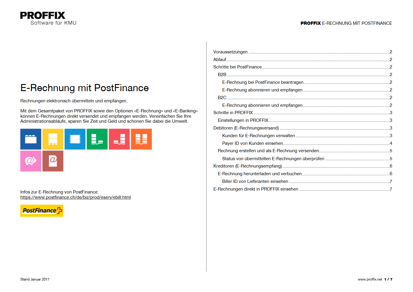Details Software Proffix Die Schweizer Business Software Für Kmu